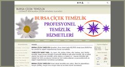 Desktop Screenshot of bursacicektemizlik.com